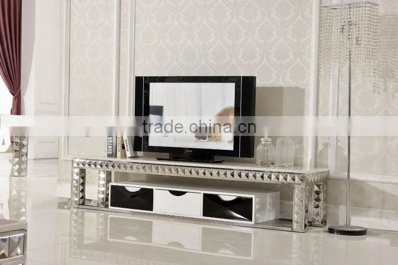 fantastic new style artificial marble top TV Stand E338