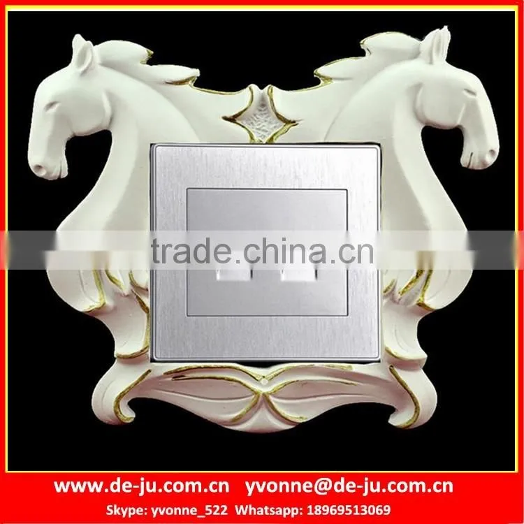 Wedding Decorative Resin Socket Frames Sticker