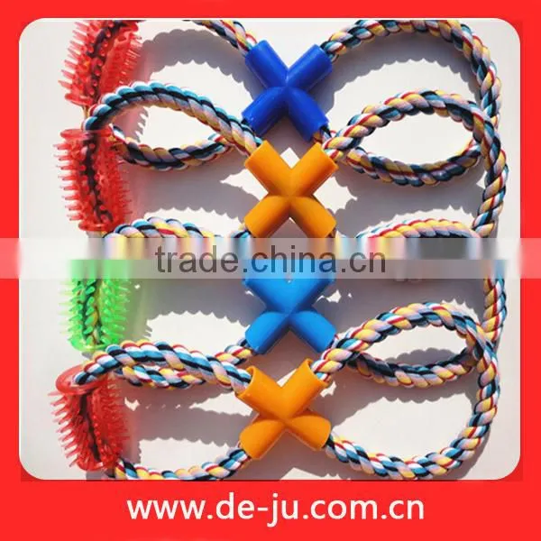 Colorful Cotton Rope Holidany Pet Toy For Dog