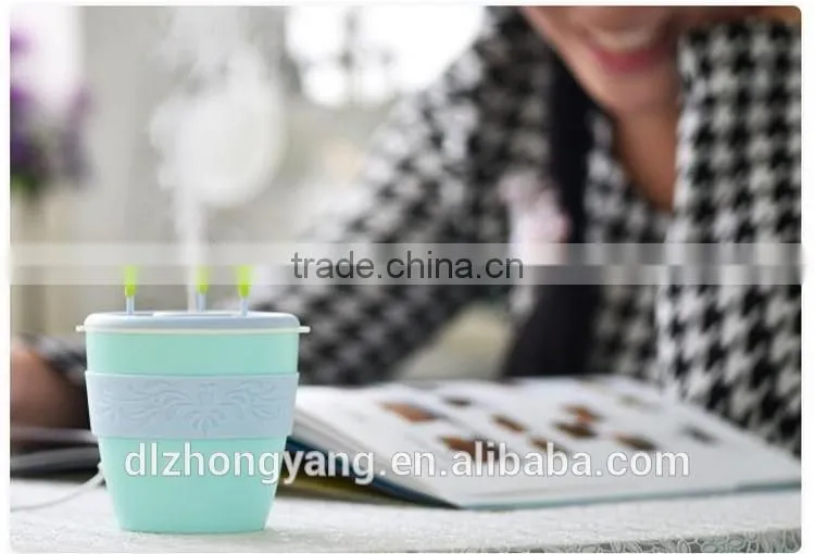 Negative ions Desktop decoration mini usb personal plant humidifier