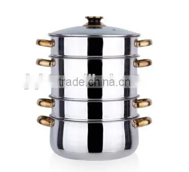 5 layer stainless steel steamer pot