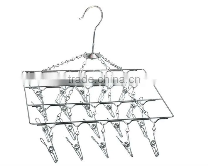 stainless steel clothes hanger