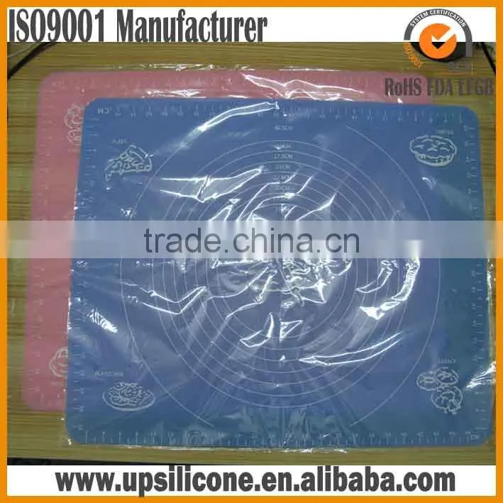 Food Grade Non-stick Silicone Dough Rolling Pad & Mat with Measurements,Silicone Baking Mat
