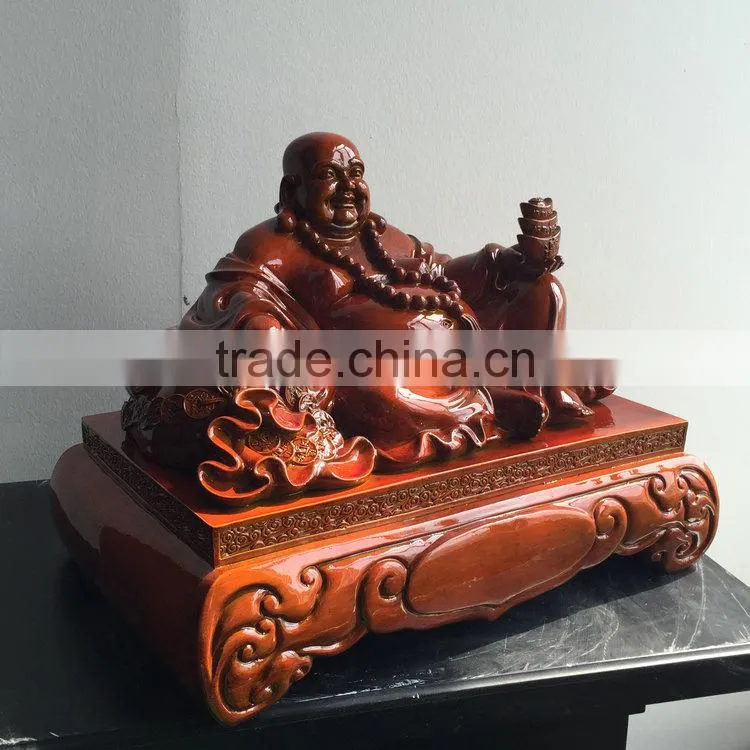 Resin joss statue