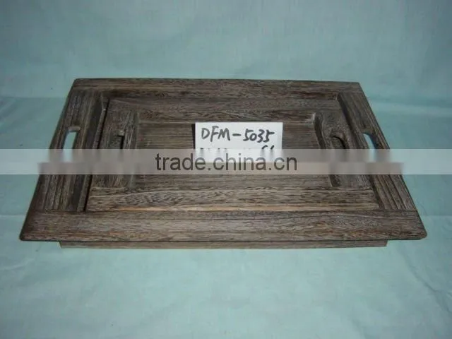 wholesale multi-purpose wooden tray for fruit