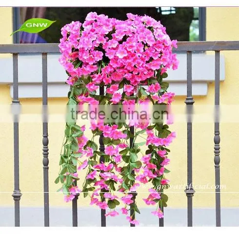 GNW FLV05 Unique Artifical hanging vine leaves for home wedding decoration