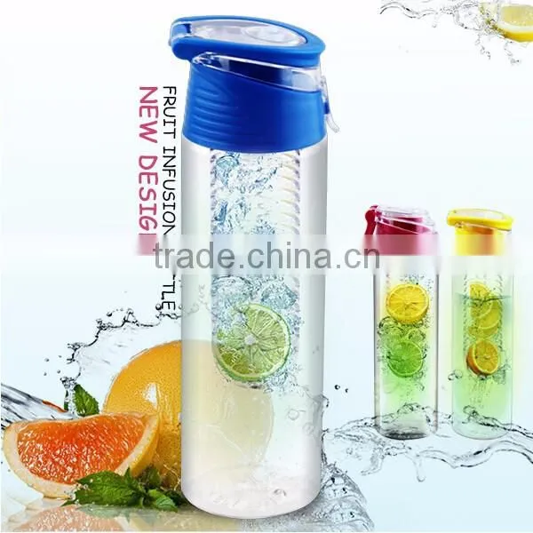 Sports Drinking Plastic Clear Dumbbell Water Bottle With Private Label