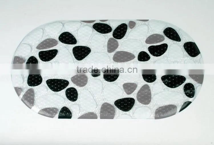 Newest high density massage feeling pvc bath mat