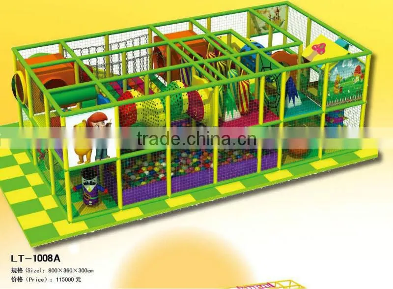 Professional Soft Indoor Equipment Play Ground For Sale LT-1010A