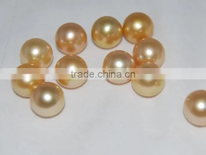 9-10mm AAA golden round south sea pearl