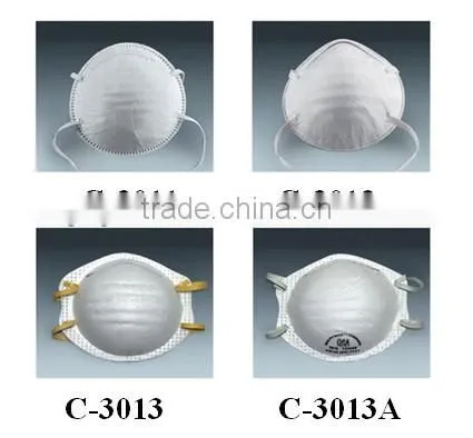 high quality plastic-shelled filter disc dust mask