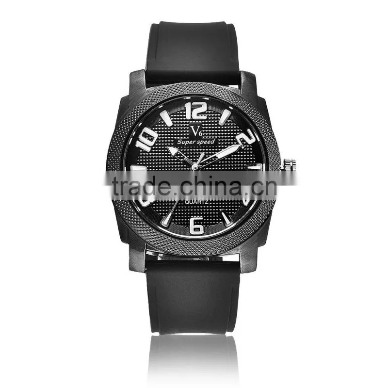 classic Style simple Face contracted Watch Creative Quartz Leather men's business wristwatch
