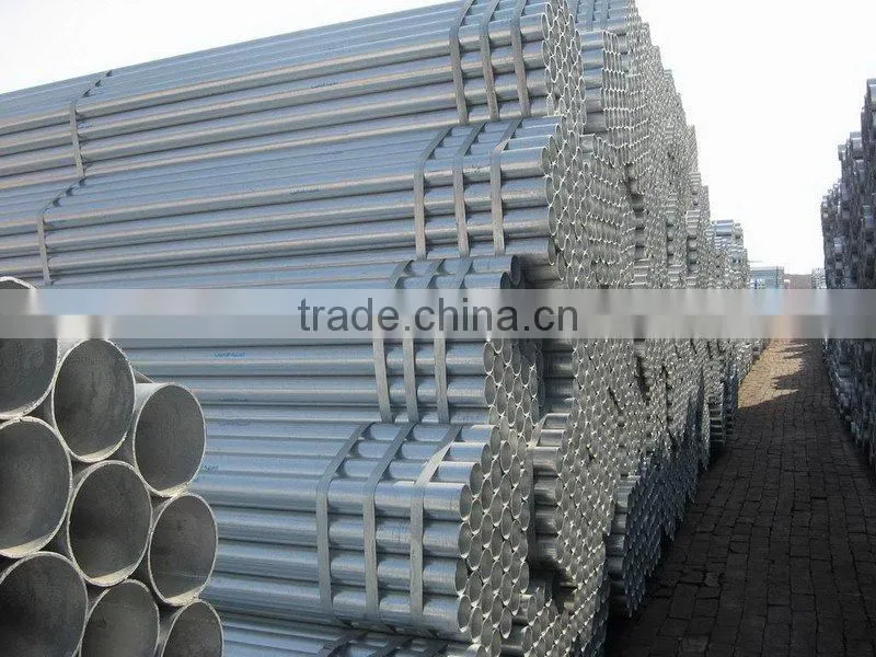 Galvanized steel tube