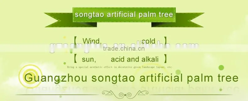 factory wholesale Island decoration plants of Washington palm tree artificial palm tree