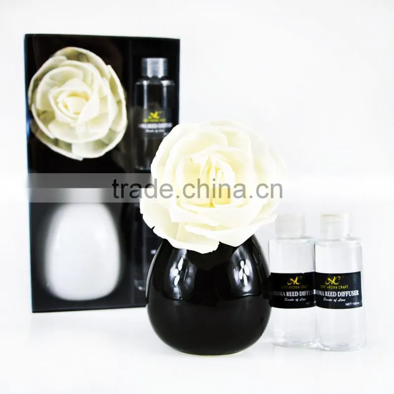 Home decoration 100ML sola flower diffuser auto air freshener