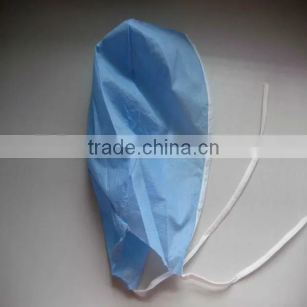 Free Samples Sterile Disposable PP Surgical Doctor Cap With Guiding Ties back/Medical consumables