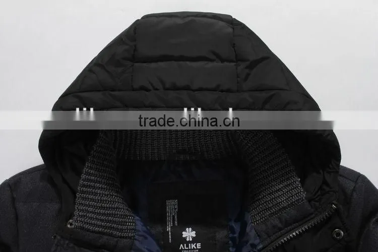 ALIKE winter parka coats new arrival 2014 clothing mens