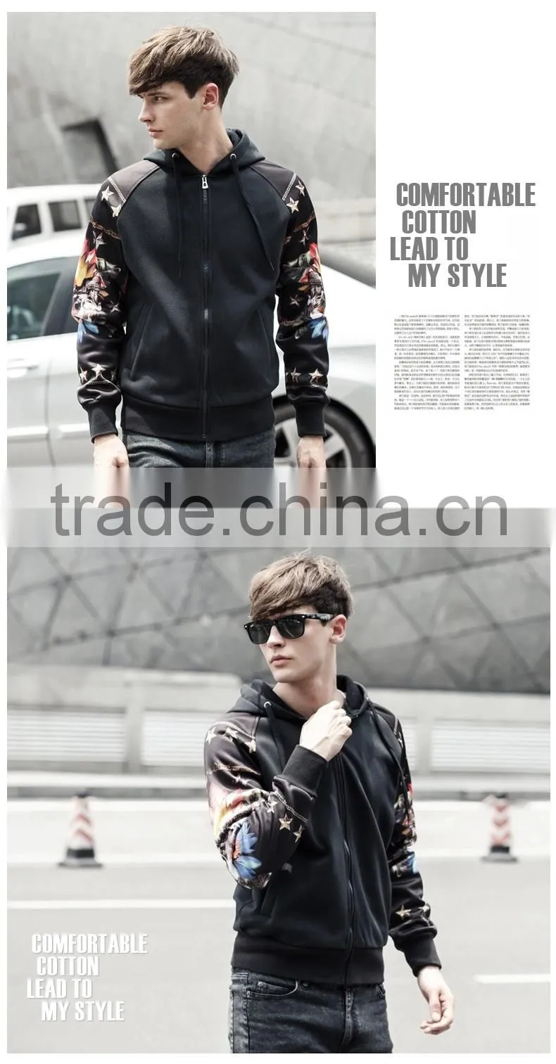 Fashion Custom Zipper-up Sublimation Hoodies