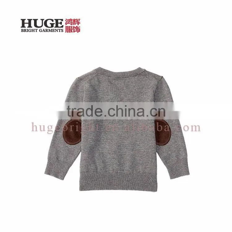 Casual Wearing Long Sleeve Knitted Sweaters For Kids