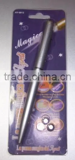BHN009 Promotional Gifts Plastic Spy Magic UV Pen with Led UV Light