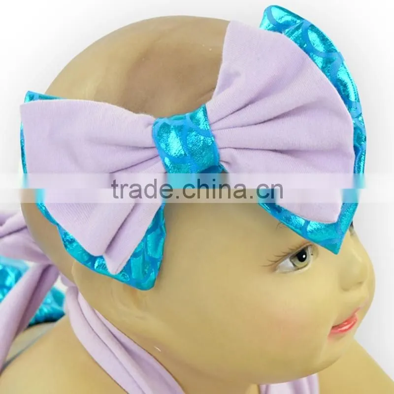 Stylish Fish Scale Baby Swimwear Kids Boutique Swimsuit Set