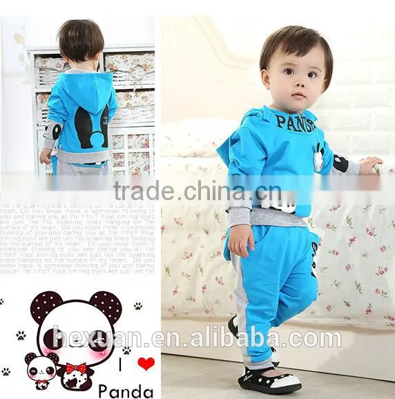 Fashion child clothing set wholesale childrens autumn clothes set