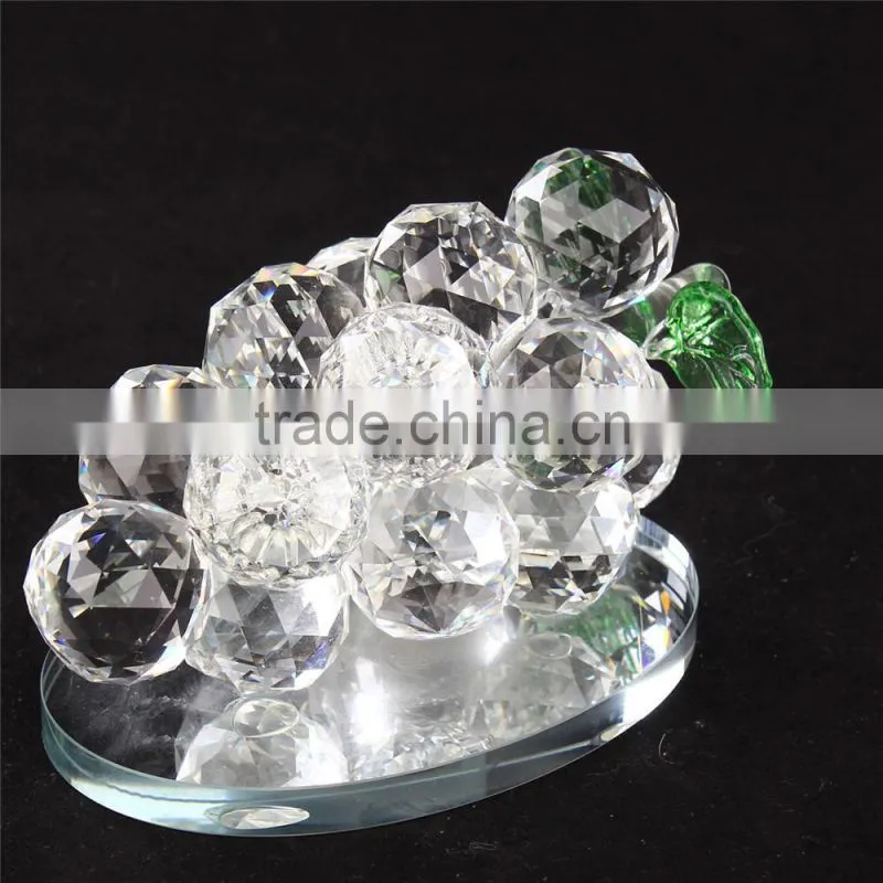 decorative glass grapes crystal grapes crystal glass grapes