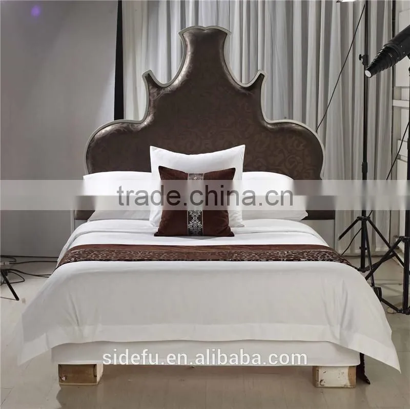 China Manufactural Cheap White 100% Cotton Bed Sheets
