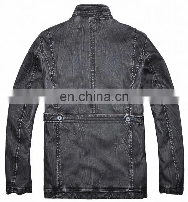 2015 new model designer pakistan leather jacket