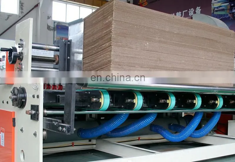 High quality with CE corrugated carton box making machine du carton