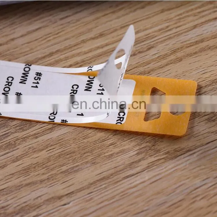 hot sale factory made pvc Switch button panel sticker,pvc electrical instrument card with hole