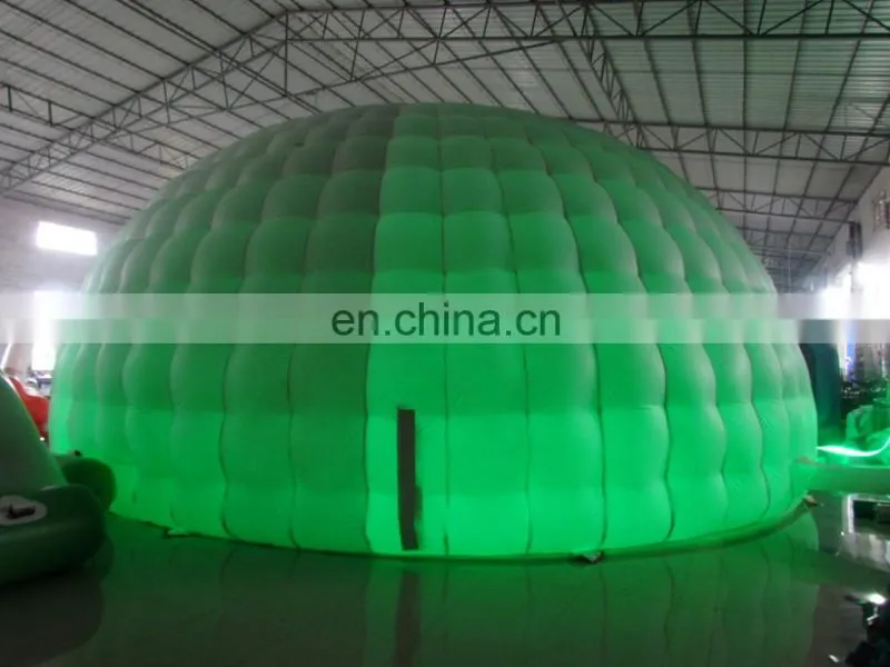 Inflatable mosque dome tent,Inflatable LED tent for advertising