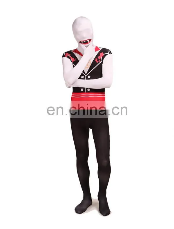 Santa Mrs Claus Morph Zentai Suits Cosplay Costume Christmas Day