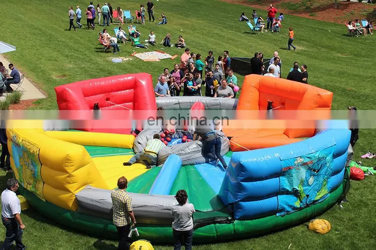 Party event competitive game Hippo Chow Down inflatables juegos adult