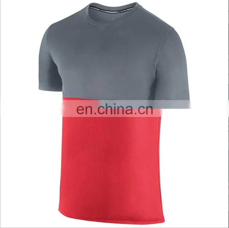 Yihao Trade Assurance 2015 TOP Quality Casual wholesale t-shirts distrbutor Summer t-shirt contrast color cotton men t-shirt