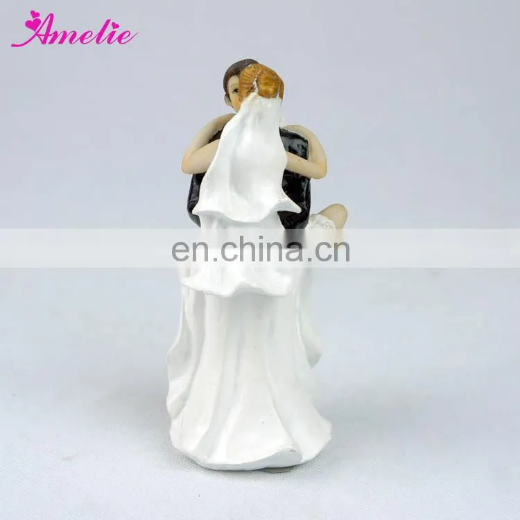 A07392 2015 Wholesale Resin Cake Topper For Wedding