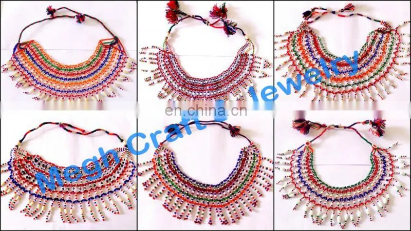Tribal Afghan Necklace-Vintage Gypsy Necklace-Antique Afghan jewelry - Tribal jewelry -Boho Hippie Kuchi Necklace