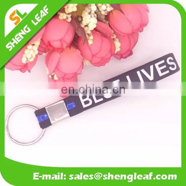 Special Customized Silicone 2D 3D logo mobile keychains
