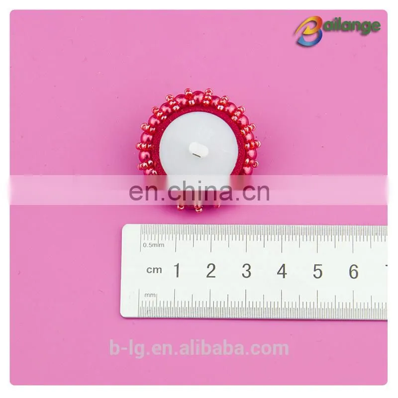 Handmade accessories Bailange wholesale red color children's button
