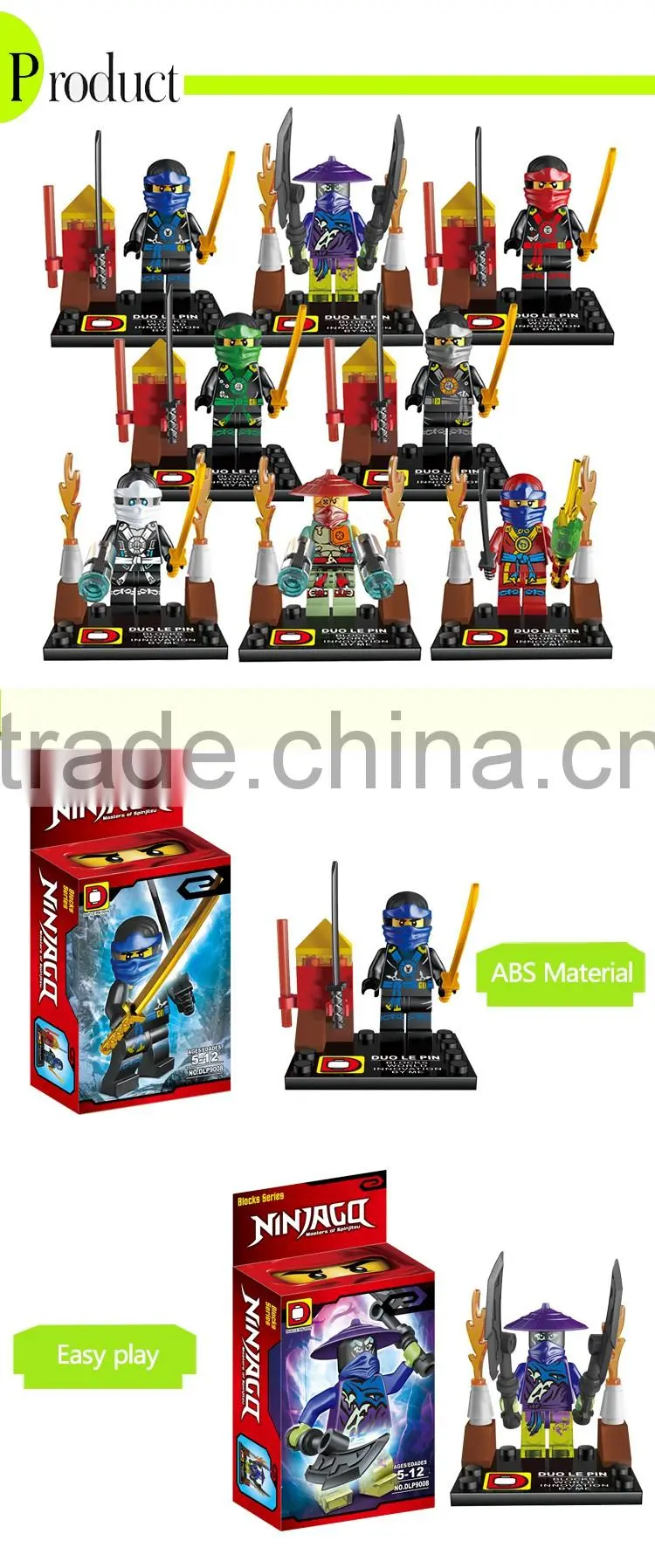 2016 new type minifigures toy building bricks for wholesale