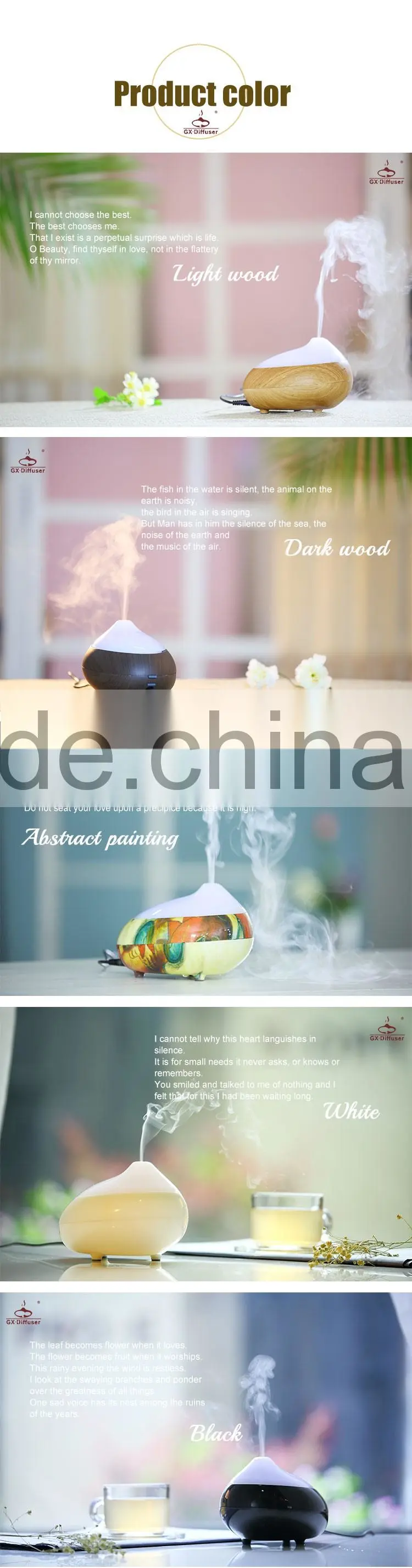 GX DIFFUSER Ultrasonic Humidifier Type and Manual Humidity Control Korean Air Humidifier