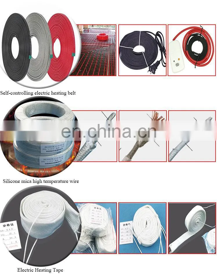 Electric Heating Floor System Floor Heating Wire Flame Retardant Electric Tracing Band From China