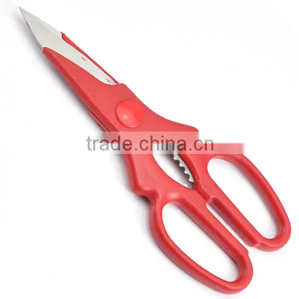 RED COLOR household items kitchen scissor garden scissor