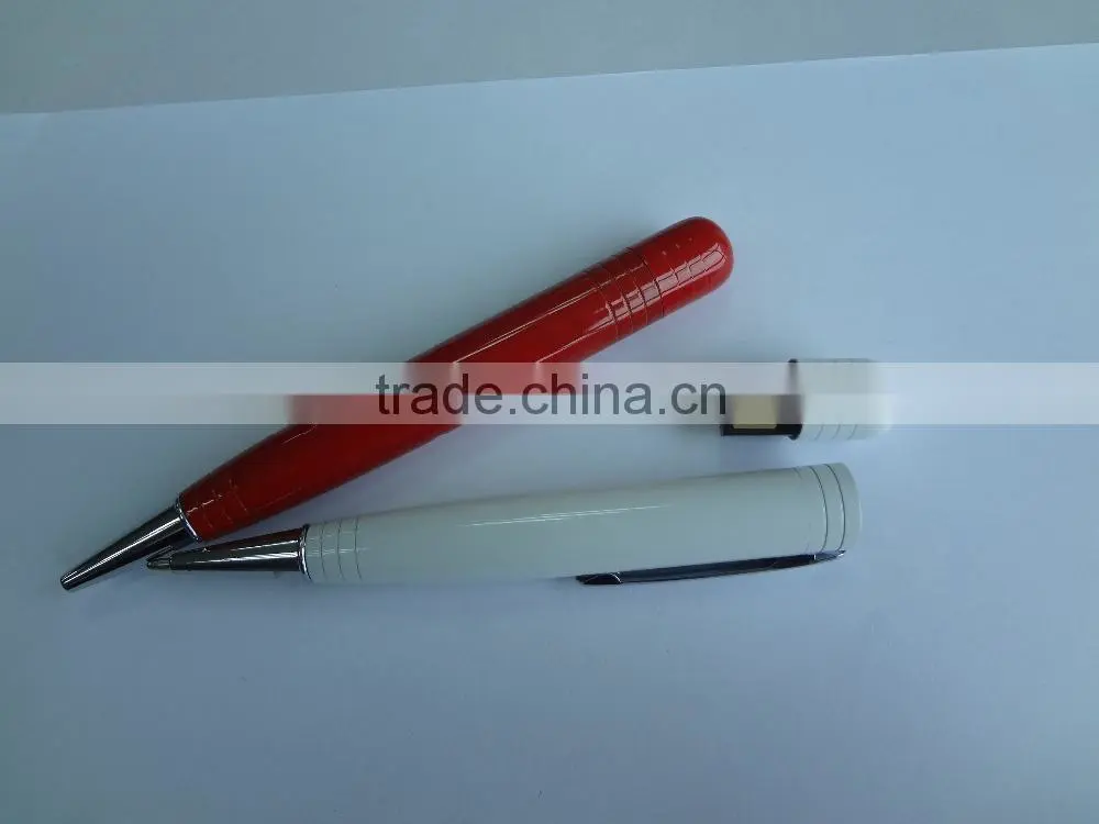 Mini High Quality Best Price Beautiful Pen Shape USB flash drive with custom logo