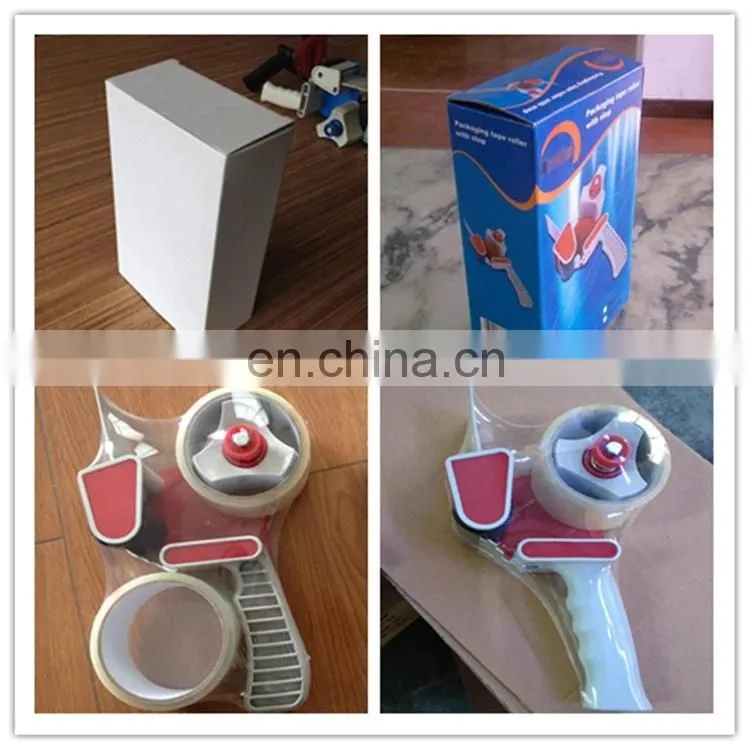 Handheld gun tape dispenser