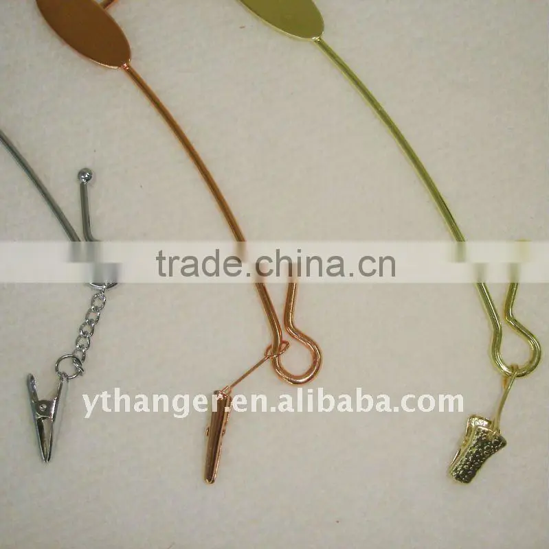 Copper metal bra hanger underwear copper hanger for lingerie