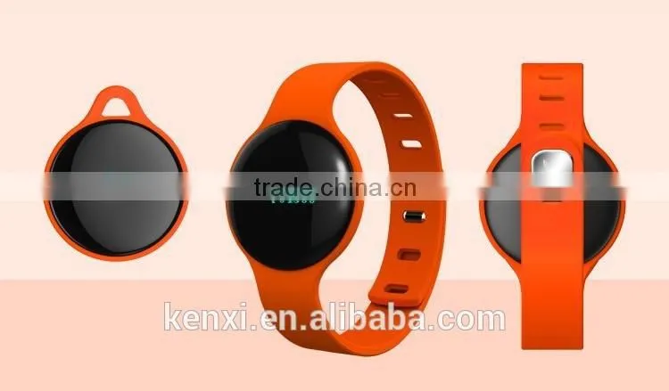 Bluetooth smart bracelet watch above IOS 6 Android4.0 App download Google play Appstore control by Smartphone