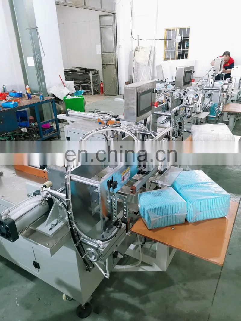 OrangeMech 2021 hot sale Automatic diaper packing and sealing machine adult diaper baby diaper packing machine