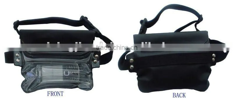 2013 inflatable plastic waterproof waist bag for Aquatic park hotspring swimming pool sports