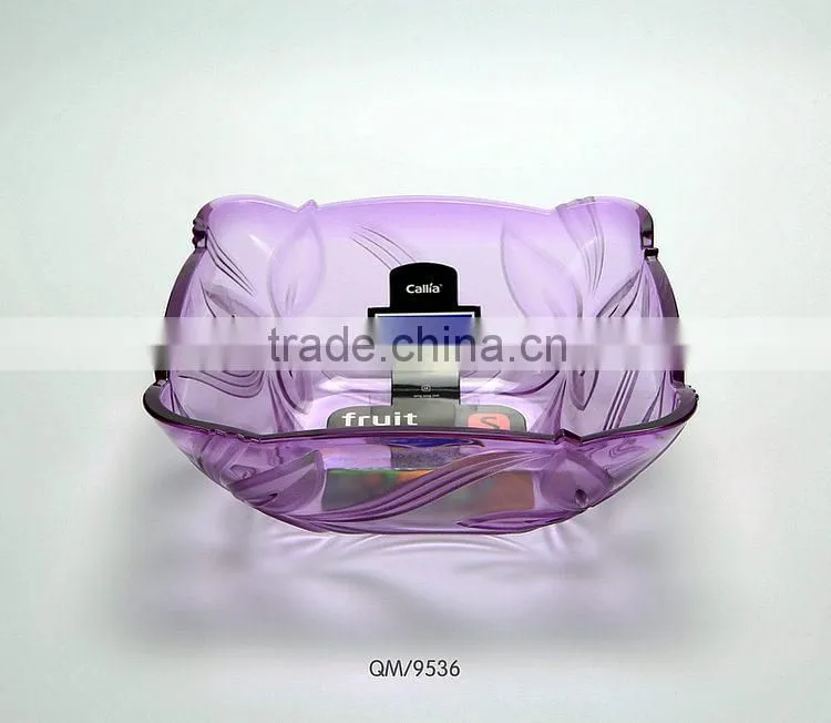 Crystal Fruit Bowl & Fruit Tray